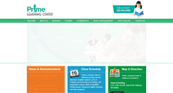 Desktop Screenshot of primelearningcenter.com